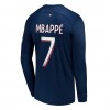 Camiseta de fútbol Manga Larga Paris Saint-Germain Mbappé 7 Primera Equipación 23-24 - Hombre